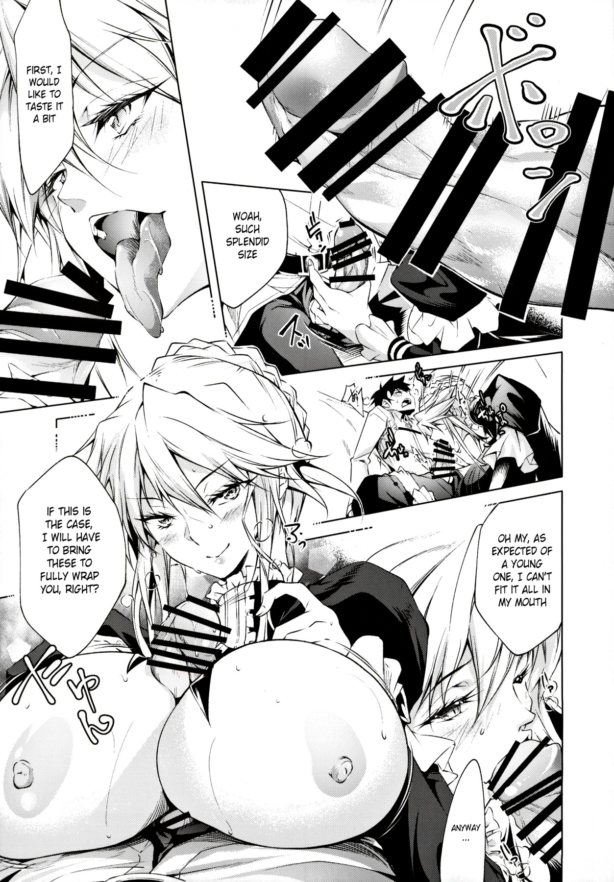 Hentai Manga Comic-The Pendragon twin sisters' sexual situation-Read-8